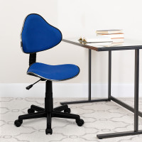 Flash Furniture Blue Fabric Ergonomic Task Chair BT-699-BLUE-GG